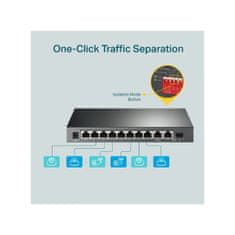 TP-Link Stikalo 10-port Gigabit 10/100/1000 TL-SG1210MP 8-Port PoE+