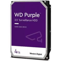 WD PURPLE 4TB SATA3, 6Gb/s, 256MB