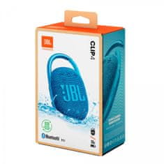 JBL CLIP 4 Eco Bluetooth prenosni zvočnik, moder