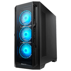 Chieftec APEX USB3.2 Gen2 ATX A-RGB ohišje, črno