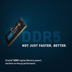 Crucial 16GB DDR5-5600 SODIMM CL46, 1.1V