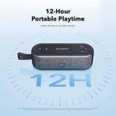 Anker Soundcore prenosni Bluetooth zvočnik Motion 100, moder