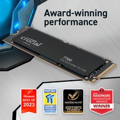 Crucial T700 4TB PCIe Gen5 NVMe M.2 SSD