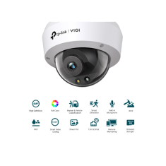 TP-Link VIGI 4MP Full-Color Dome mrežna kamera (do 2560 × 1440 H.265+ 30fps)