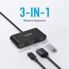 Anker PowerExpand 3v1 USB-C PD hub