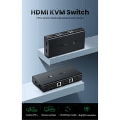 Ugreen HDMI 2x1 KVM Stikalo - box