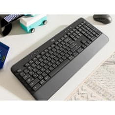 Logitech Tipkovnica K650 Signature, Wireless, grafitna, SLO g.