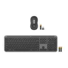 Logitech MK950 Slim brezžični komplet, Bolt