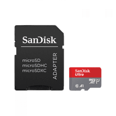 SanDisk Ultra microSDXC 512GB + SD Adapter 150MB/s A1 Class 10 UHS-I