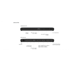 IcyBox IB-DK2116C priklopna postaja s Power Delivery 100W