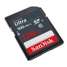 SanDisk Ultra 128GB SDXC spominska kartica 100MB/s