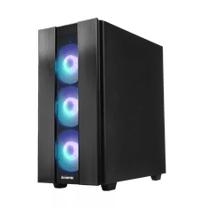 Chieftec GS-02B-OP HUNTER 2 A-RGB USB Type-C ATX ohišje, črno