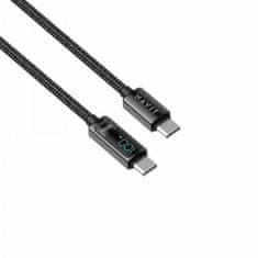 Havit Kabel za polnjenje USB-C na USB-C z LCD 100W, 2M