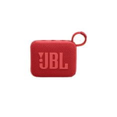 JBL GO 4 Bluetooth prenosni zvočnik, rdeč