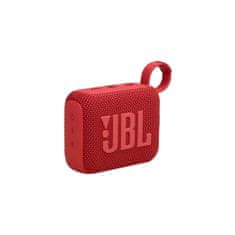 JBL GO 4 Bluetooth prenosni zvočnik, rdeč