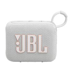 JBL GO 4 Bluetooth prenosni zvočnik, bel