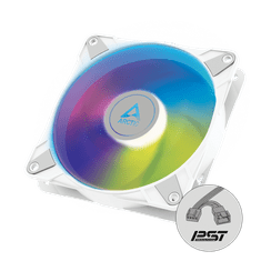 Arctic P12 PWM PST A-RGB 120mm 4-pin ventilator, bel