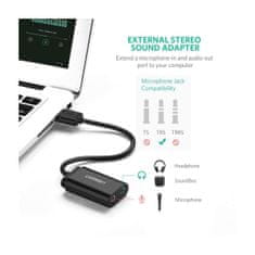 Ugreen USB 2.0 na 3.5mm avdio adapter - box