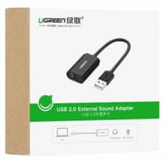 Ugreen USB 2.0 na 3.5mm avdio adapter - box