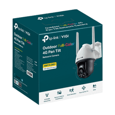 TP-Link VIGI 4MP zunanja Full-Color 4G/LTE Pan Tilt mrežna kamera (do 2560X1440 H.265+ 30fps)