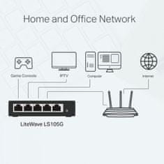 TP-Link LS105G 5 port Gigabit mrežno stikalo / switch