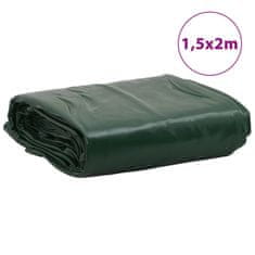 Vidaxl Ponjava zelena 1,5x2 m 650 g/m²