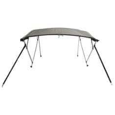 Vidaxl Bimini tenda s 4 loki in stranicami 243x(170-182)x137 cm