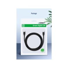 Ugreen USB-C 3.1 M/M Gen2 5A kabel 100W 1m (črn) - polybag