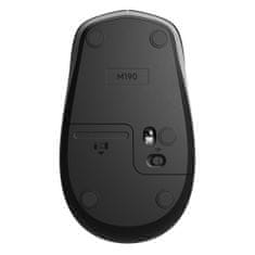 Logitech Miška M190 Wireless, siva