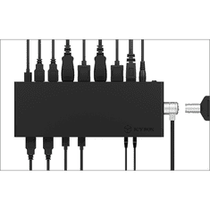 IcyBox IB-DK2245AC Docking USB-C priklopna postaja z dvojnim video priključkom