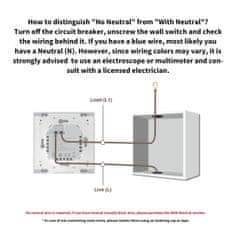 AQARA Pametno Zigbee stensko stikalo z relejem H1 EU, enojno, brez nevtralnega vodnika