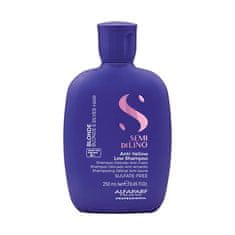 Šampon za nevtralizacijo rumenih tonov Semi Di Lino Blonde (Anti-Yellow Low Shampoo) (Neto kolièina 250 ml)