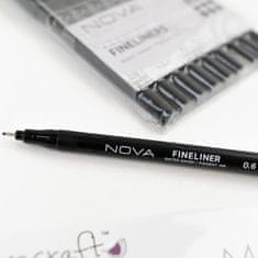 Rayher.	 NOVA Fine Liner flomastri set 9