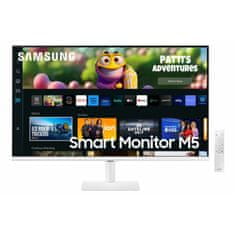 Samsung Monitor 68,6 cm (27,0) S27CM501EU 1920x1080 Smart TV Tizen VA 4ms 2xHDMI 2xUSB Zvočniki BT WiFi HDR10 M5 Daljinec