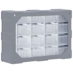 Vidaxl Organizator s 16 predali 52x16x37 cm