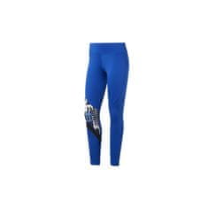 Reebok Hlače obutev za trening modra 164 - 169 cm/S Wor Myt Aop Tight