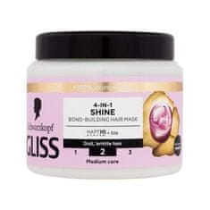 Schwarzkopf Gliss Shine 4-in-1 Hair Mask maska za puste in krhke lase 400 ml za ženske