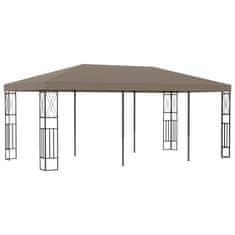 Vidaxl Paviljon 6x3 m taupe blago