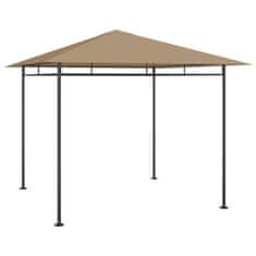 Vidaxl Paviljon 3x3x2,7 m taupe 180 g/m²