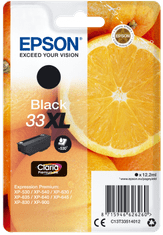 Epson enojni paket črnega črnila 33XL Claria Premium