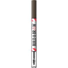 Maybelline Fiks in gel za obrvi Build A Brow (Brow Pen + Sealing Gel) (Odtenek 262 Black Brown)