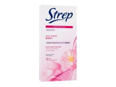 Strep Strep - Crystal Wax Strips Body Quick And Effective Normal Skin - For Women, 20 pc 