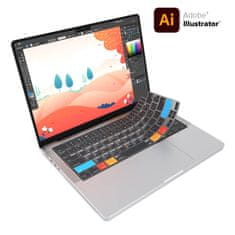 Miramarket MacBook Pro 14"/16" MacBook Air 13" ščitnik za tipkovnico Adobe Illustrator Bližnjice