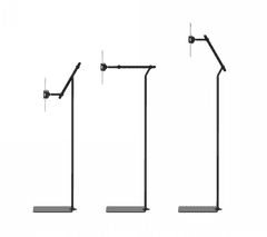 Miramarket Twelve South HoverBar Tower - talni nosilec za iPad, iPhone (nastavitev višine nosilca največ 1,5 m, najmanj 90 cm) (črna)