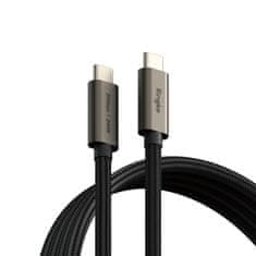 NEW RINGKE USB 3.2 GEN 2X2 TYPE-C KABEL PD240W 100CM ČRN