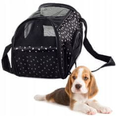 Miramarket TRANSPORT PORTABLE FOR DOGS CAT CARRIER SIZE: 41cm x 23cm x 27cm