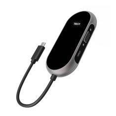 NEW JCPAL CONCENTRATOR ADAPTER ONYX USB-C 6-portni HUB (črn)