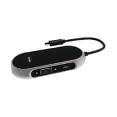 Miramarket JCPAL CONCENTRATOR ADAPTER ONYX USB-C 6-portni HUB (črn)