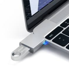 NEW Satechi Aluminium Hub - aluminijast adapter USB-C na USB 3.0 (srebrn)