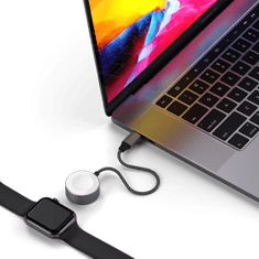 NEW Satechi - magnetni polnilec za AppleWatch USB-C 18 cm (vesoljsko siva)